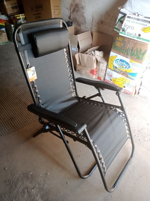 Стул-шезлонг 165х65х110 см ПВХ (Акция)