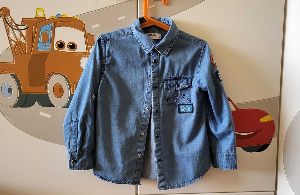 Koszula jeansowa 5.10.15 (rozmiar 110)