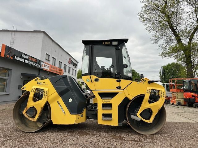 Bomag BW 161 ADO-5 - tylko 2097 MTG  Walec tandemowy Bomag BW 161 ADO-5 stal-stal - Klimatyzacja, stan BDB