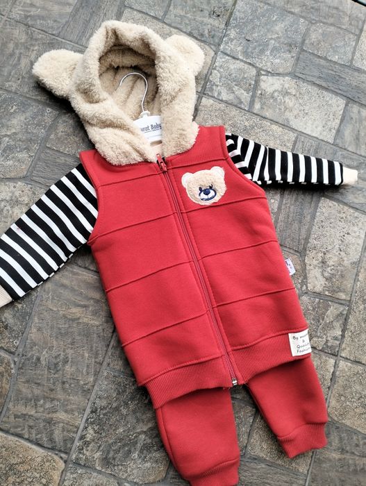 Утеплений костюм трійка 18м