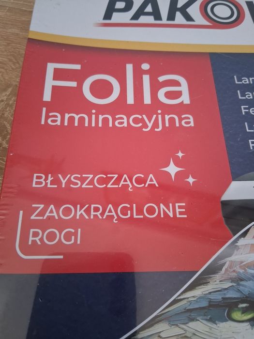 Folia do Laminowania LAMINACYJNA BŁYSZCZĄCA A4 100szt 2x80mic