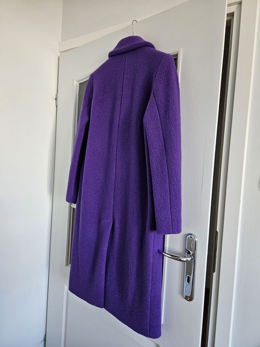 Płaszcz wełniany Reserved rozmiar 36-38 plus czapka .