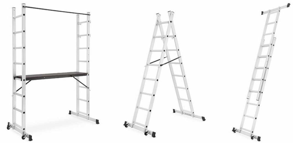 RUSZTOWANIE ALUMINIOWE / drabina / drabina rozstawna 2x8 PROMOCJA !