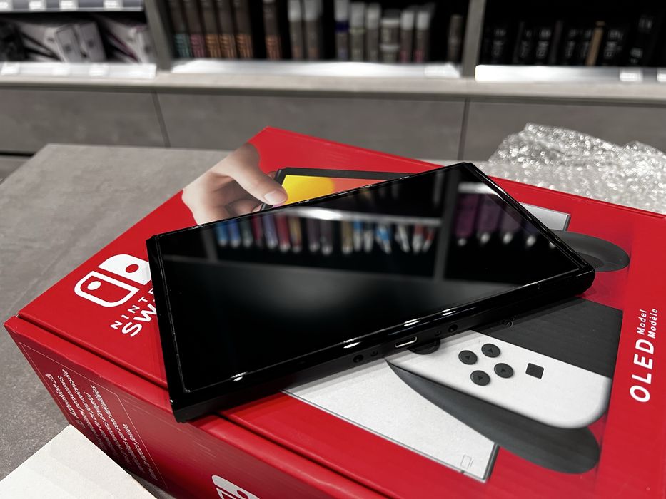 Jak nowa konsola Nintendo Switch Oled biala + gwarancja