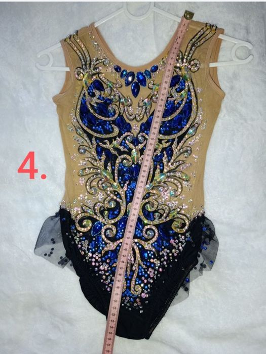 Strój startowy 140-150 gimnastyka artystyczna