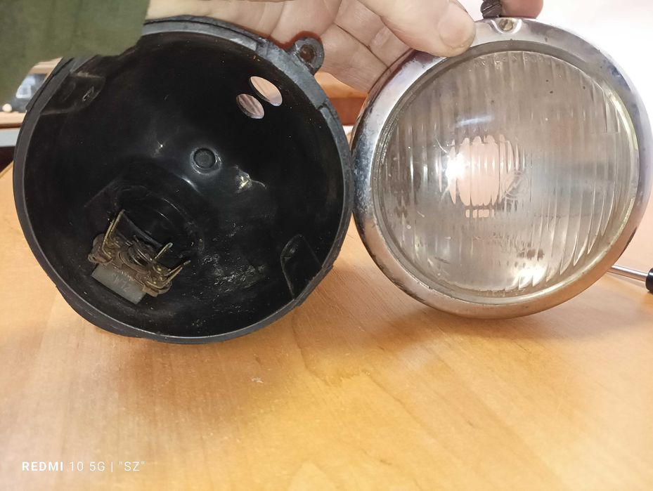 Romet - motorynka - komar - lampy - przód (2)