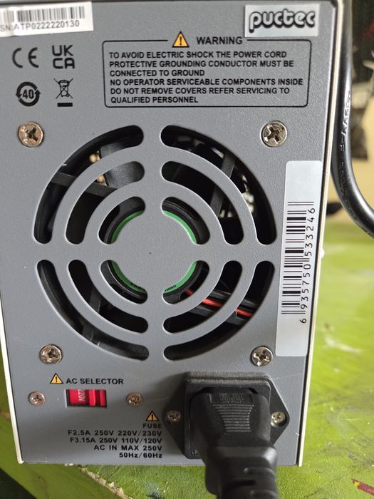 Fonte Alimentação estabilizador Regulável 0~30V para Bancada