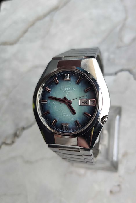 Citizen Leopard 7720 Hi Beat 28800 Automat Zegarek 70 lata Vintage