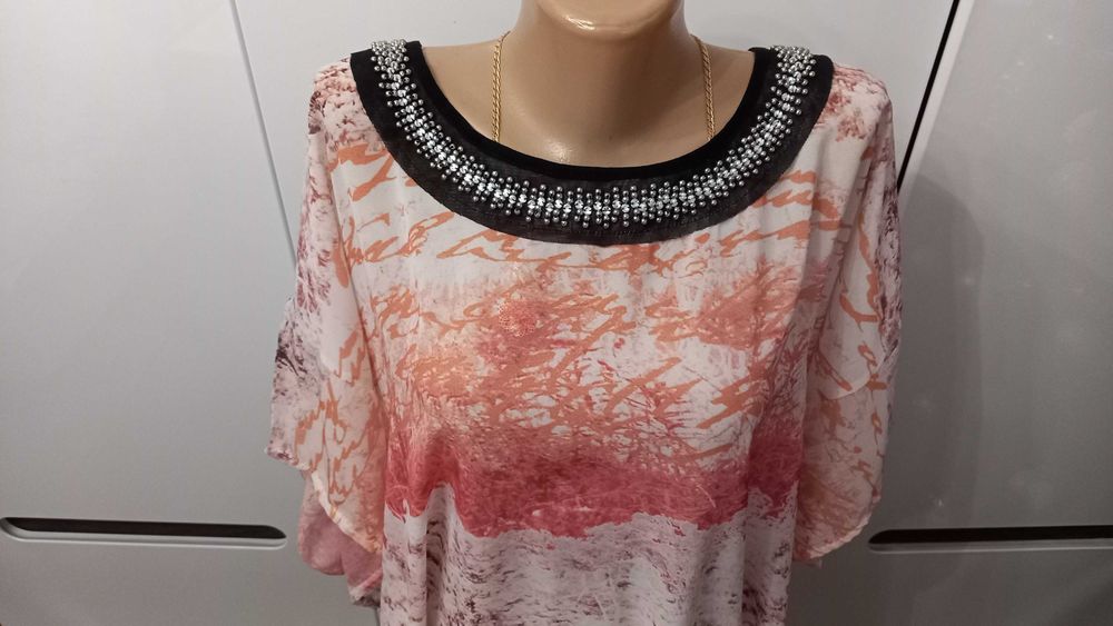 Ulla Popken р. 3XL 4XL 5XL 54 56 58 туника блузка оверсайз батал