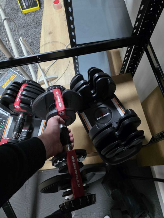 Bowflex SelectTech — Halteres Ajustáveis 2Kg/24Kg -  (Par)
