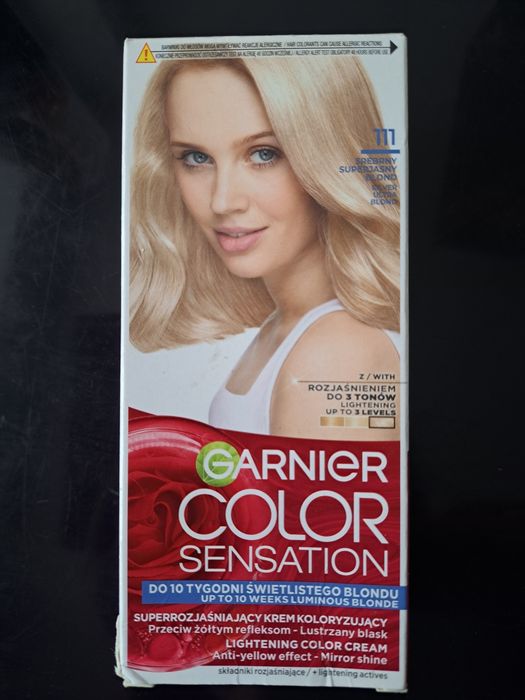 Farba GARNIER , 111, rebrny superjasny blond