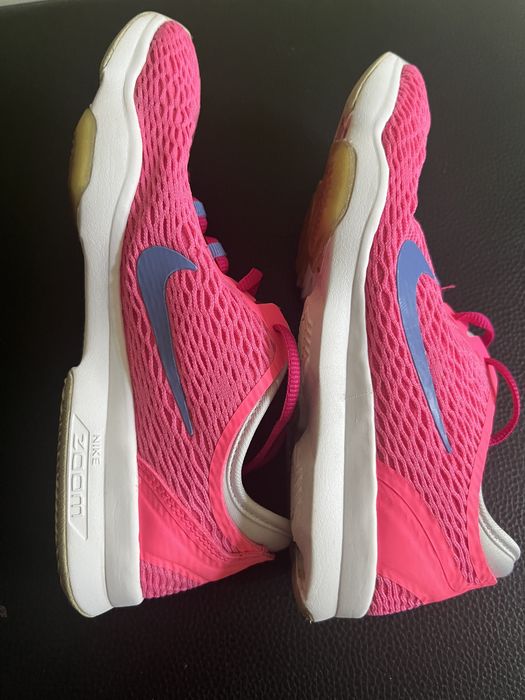 Nike Zoom 37,5 różowe wkładka 23,5 cm