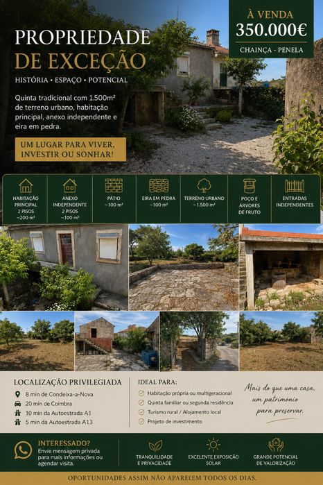 Detached House in CHAINÇA-Penela