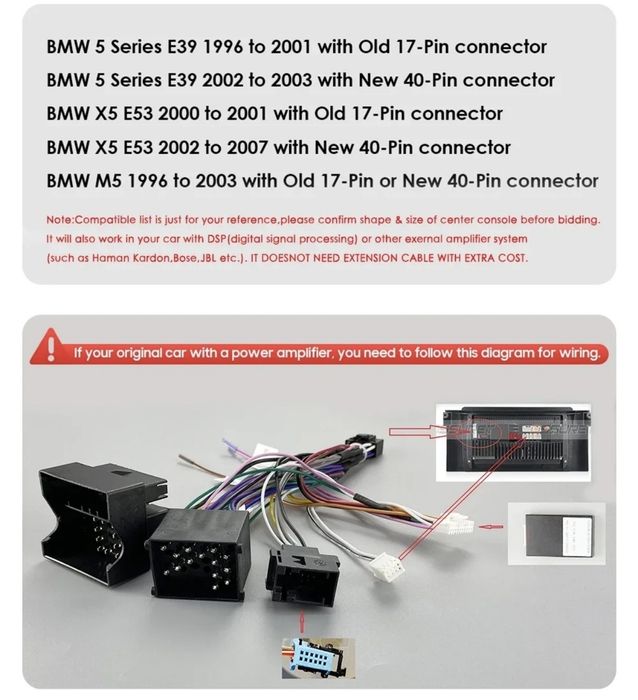 ‼️ BMW X5 E53, 5 E39, 3 E46 ‼️ Android магнітола 8/128 GB, Carplay, 4G