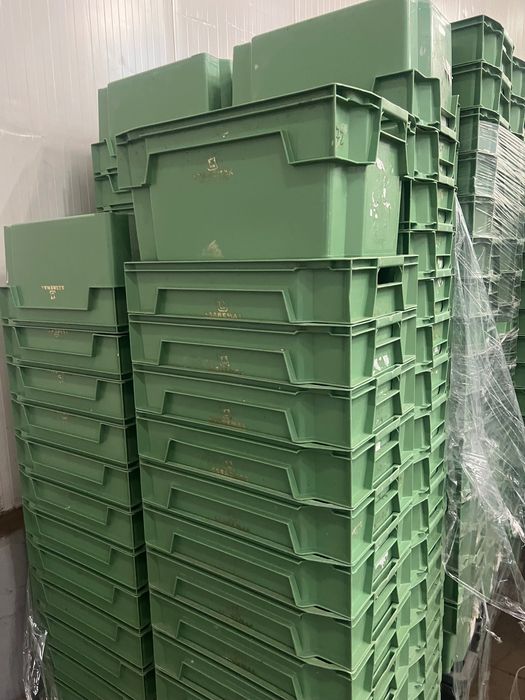 Skrzynki plastikowe 30 cm wysokości mocne pełne