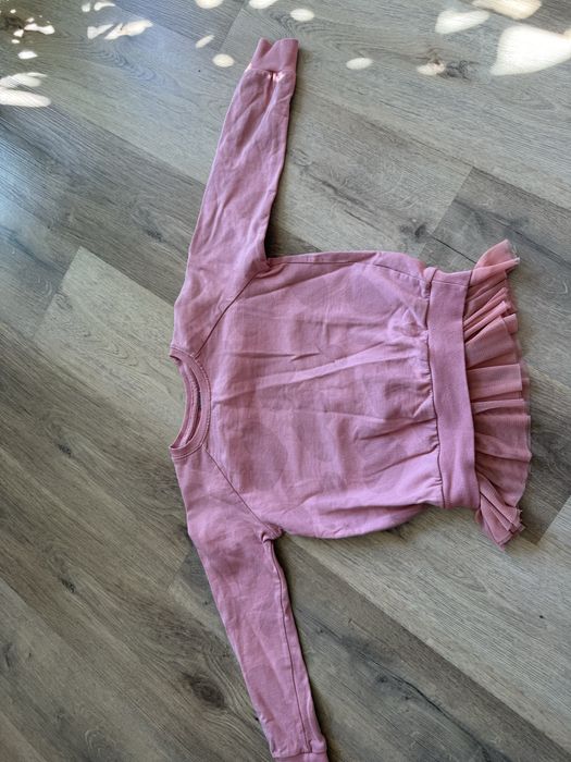 Bluza dziewczęca 128 różowa