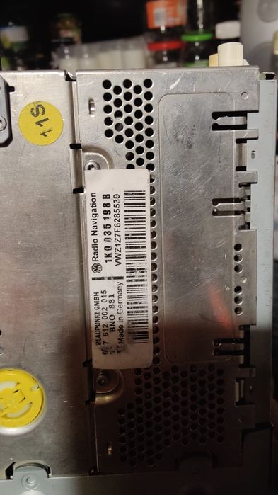 Oryginalne Radio VW Blaupunkt nawigacja mapy