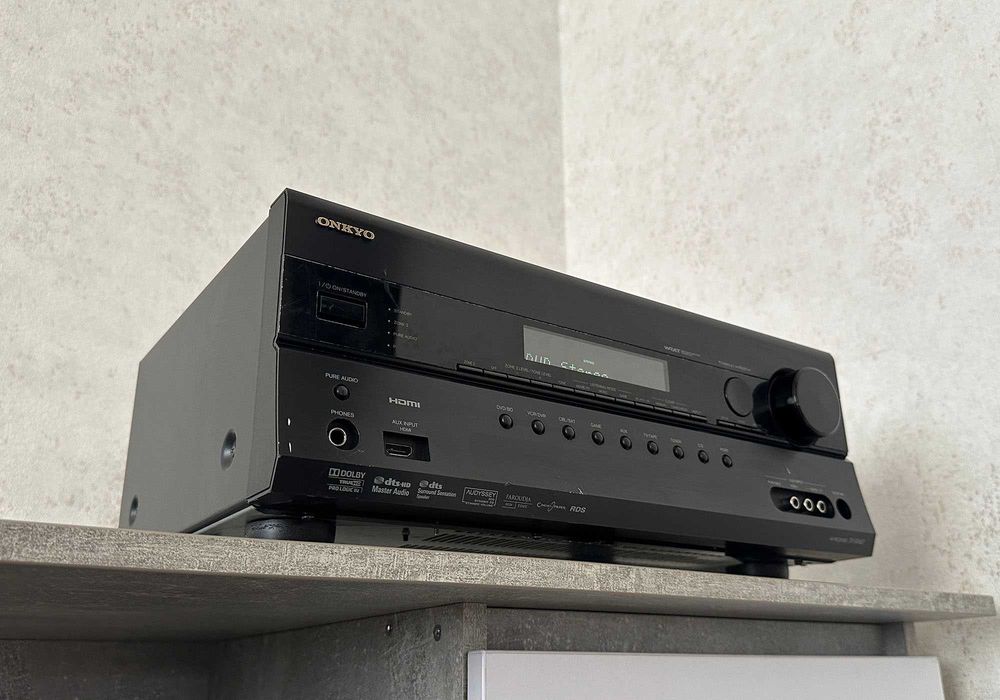 Ресивер Onkyo TX-SR607 (7 × 140 Вт / 4 Ом / Bi-Amping / ЦАП / HDMI)