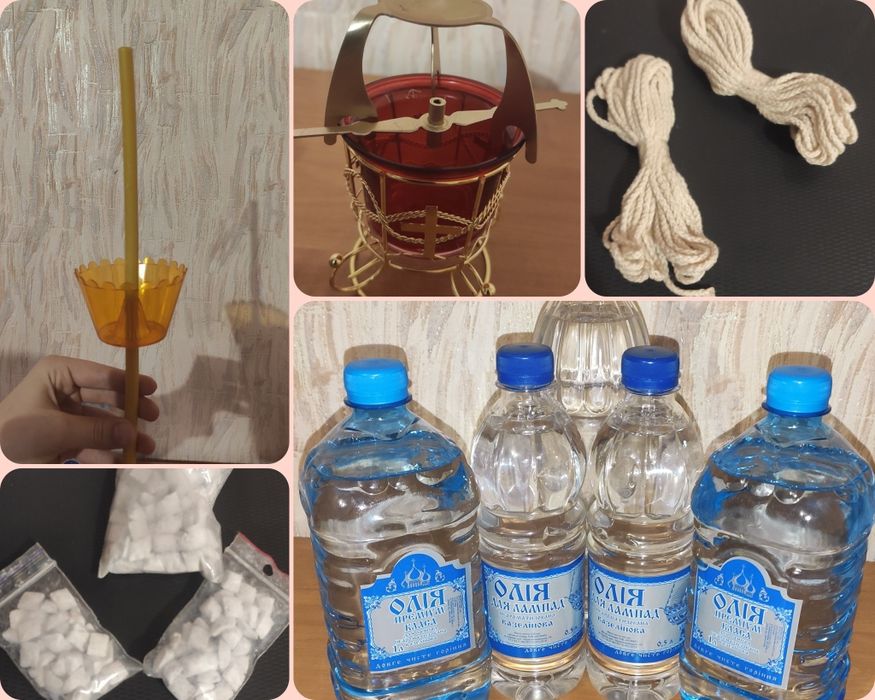 Продам кадильницю керамічну, ладан, лампадки настільні,