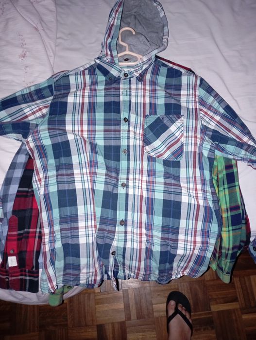 Camisas homem xadrez