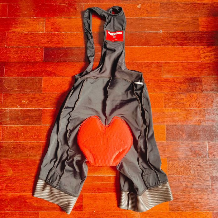 Calções Bib shorts Castelli ciclismo bicicleta L