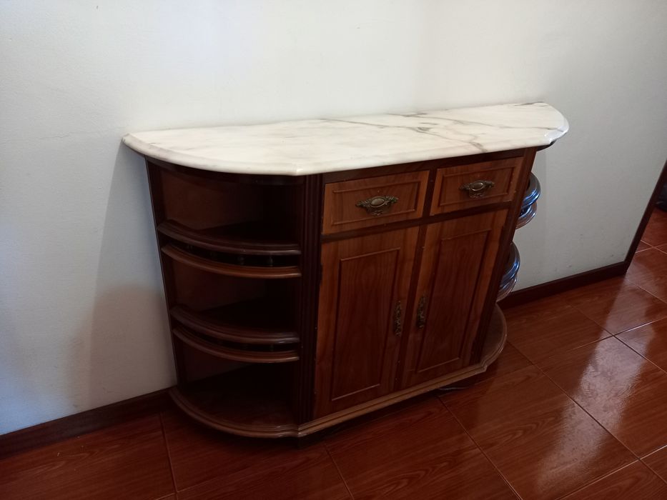 Móvel entrada madeira maciça