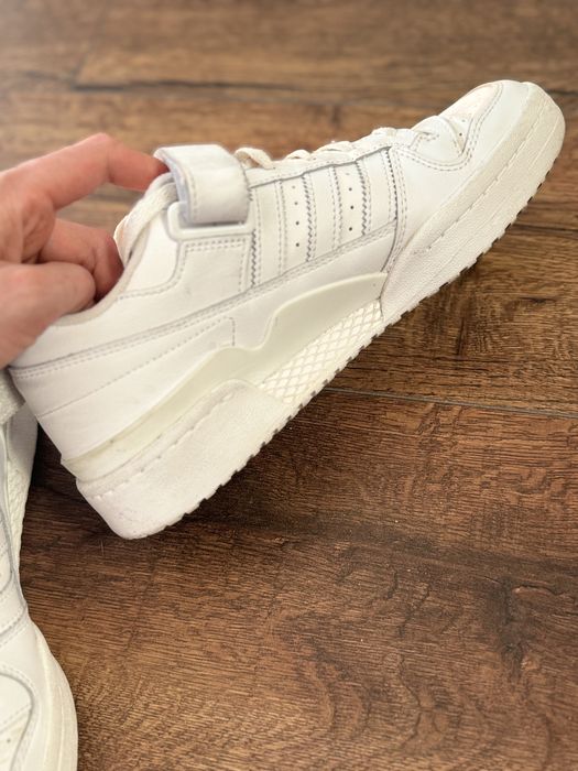 Кросівки Adidas білі з липучками, розмір 40 2/3 (на стопу до 26 см)