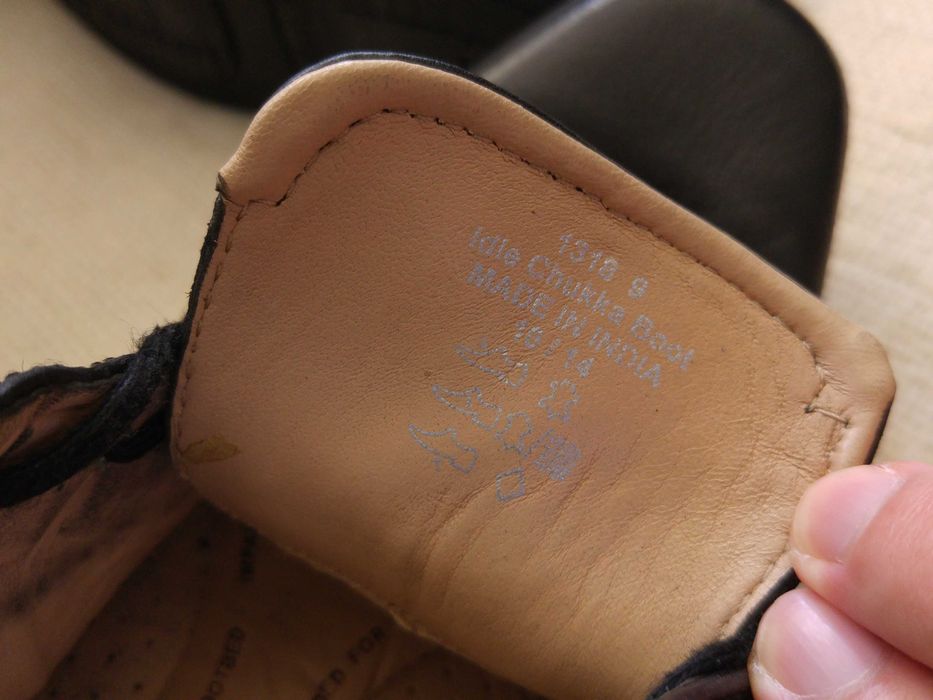 Buty skórzane męskie