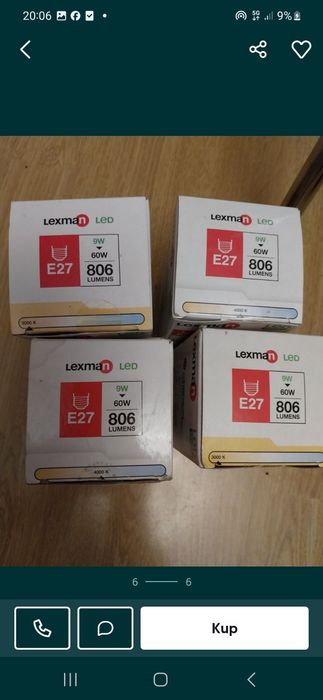 Żarówki 25,60,75,100