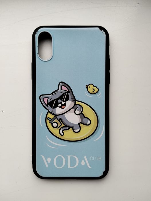 Чохол на телефон iPhone X Lana Del Rey, Voda Club, з котиком