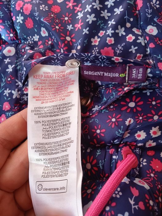 Quispo reversível 3 anos