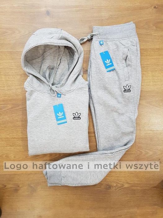 komplet nowy dresowy dres bluza