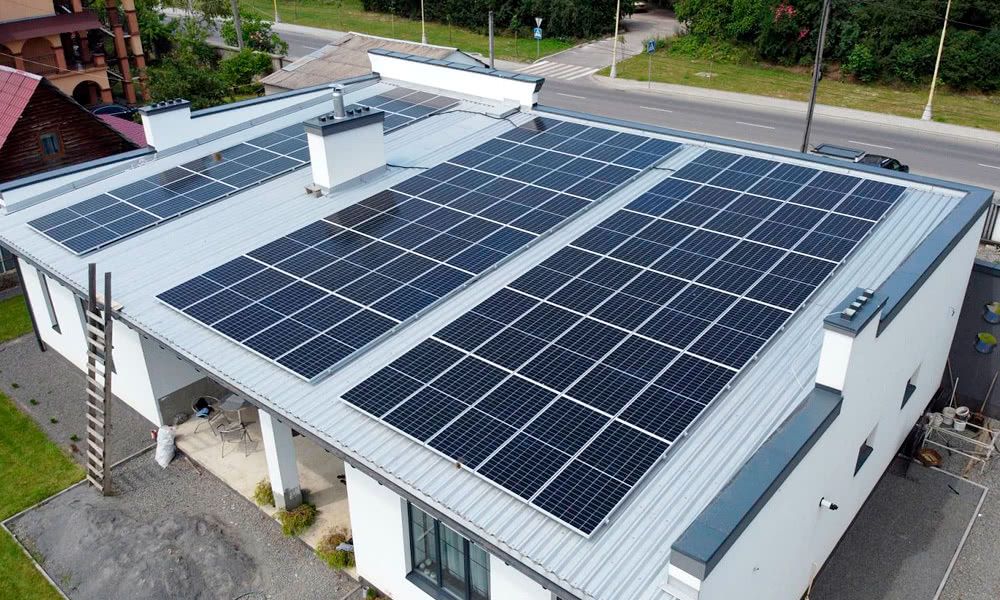 монтаж сонячних панелей монтаж инертора АКБ швидко краща ціна