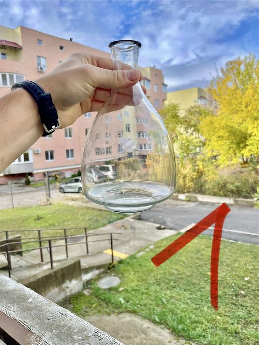 Бутиль, Графін, Колба  1.5 та 0.7 літра