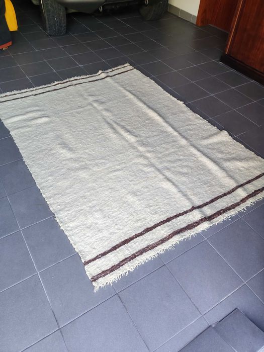 Cobertor de 100% Lã de Ovelha Natural 153x211 cm