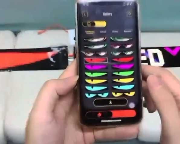 Світлодіодна панель на авто очі диявола 12x60, Devil Eyes, LED Matrix RGB