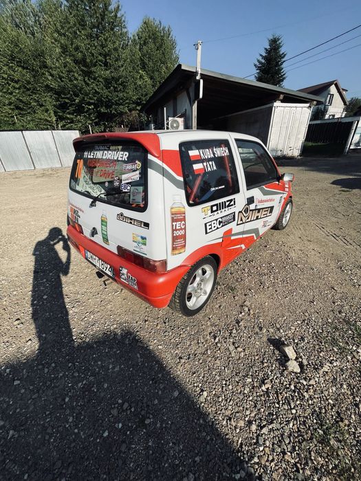 Fiat cinqucento 1.1sporting, KJS, wyścigi, rajdy