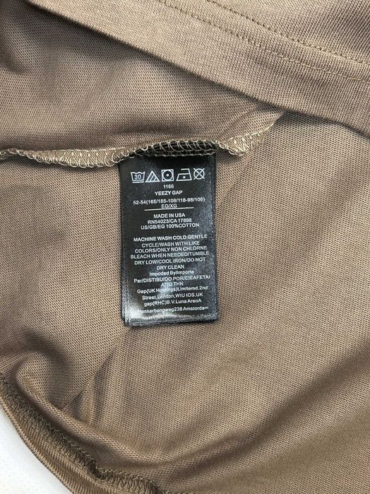 Yeezy GAP BALENCIAGA long sleeve YZY лонг лонгслив лонгслів футболка Л