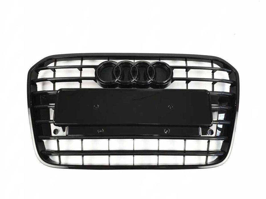 Решітка A6 Ауди решетка радиатора Audi A6 2011-2014  в стиле S6 S-Line