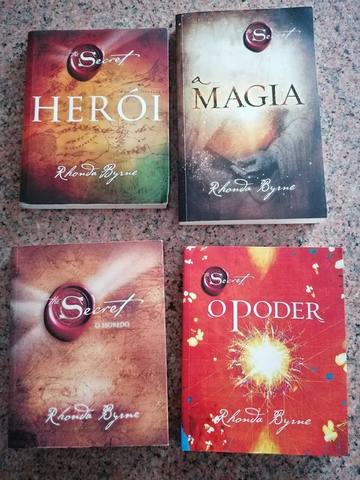 4 livros The secret