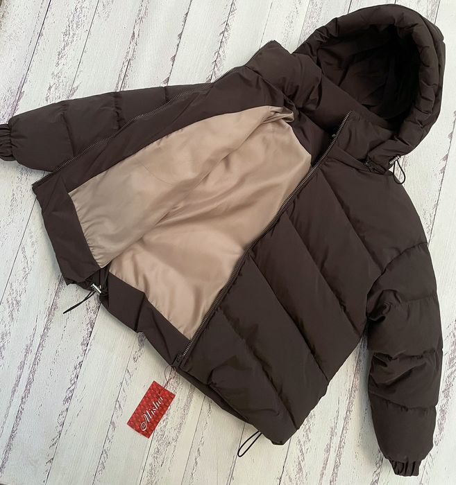 Куртка весна для дівчинки 140,146,152,158,164 чорна ,шоколад