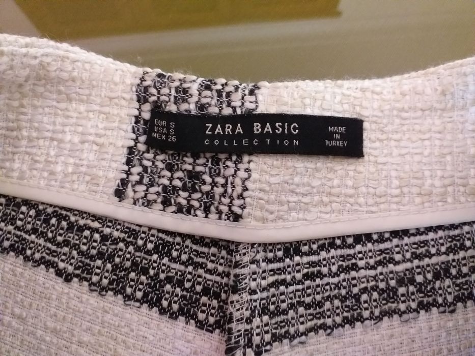 Calções com padrão de inverno.