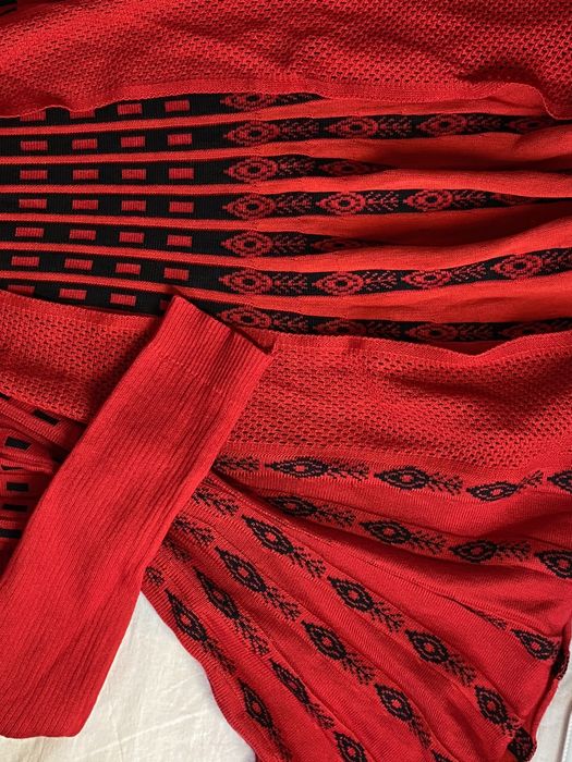 жіночий червоний кардиган накидка кофта