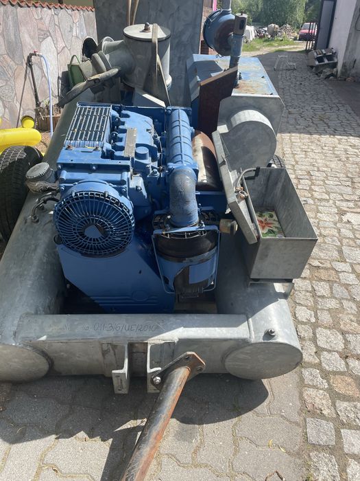 Pompa próżniowa  do igłofiltrów - silnik deutza