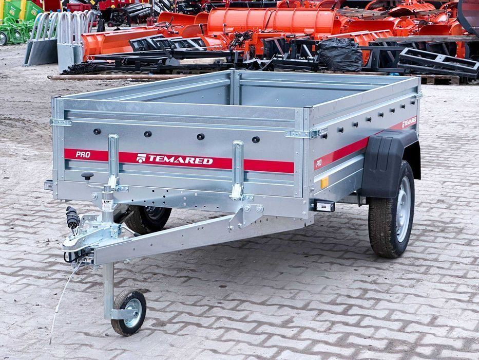 Burty stalowe, 230x126 cm, otwierany przód i tył - Temared PRO 2312