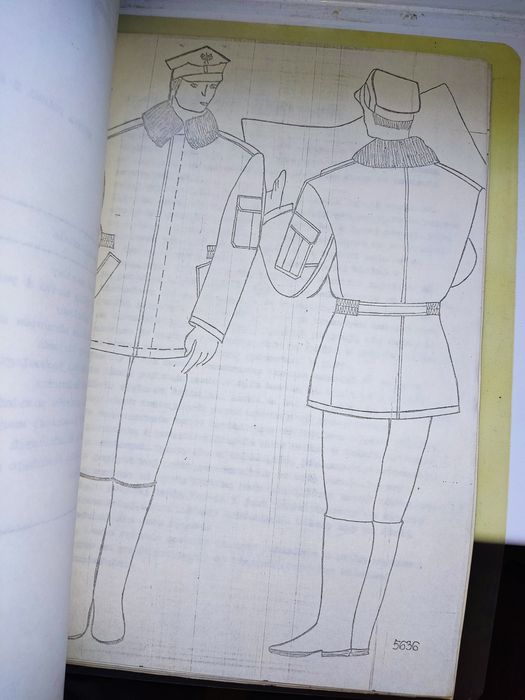 LWP wojsko PRL oryginalne dokumentacje mundurów moro mora