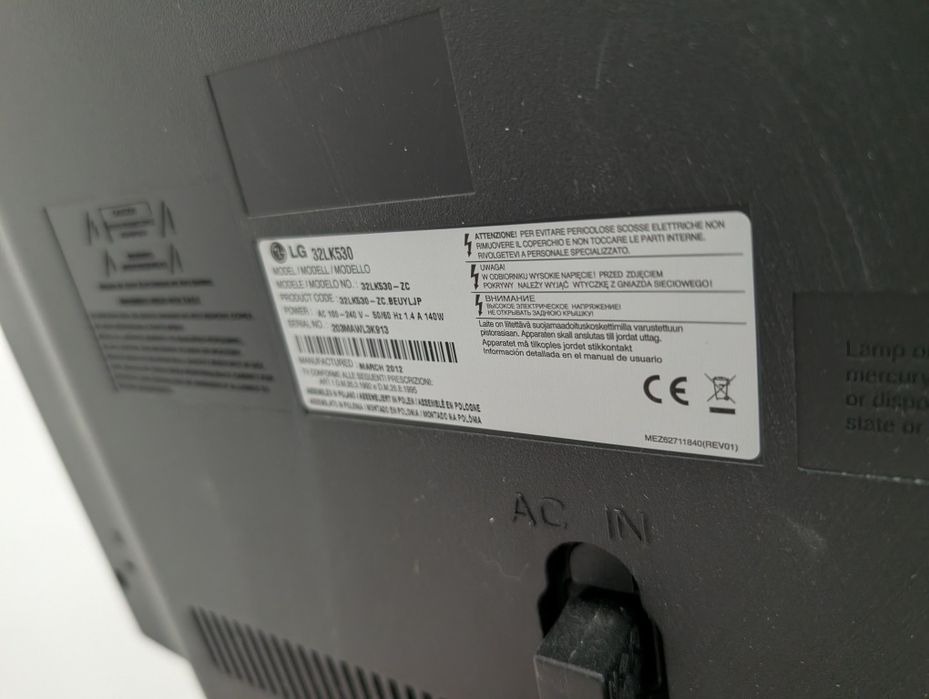 Telewizor LG 32 cale 32LK530