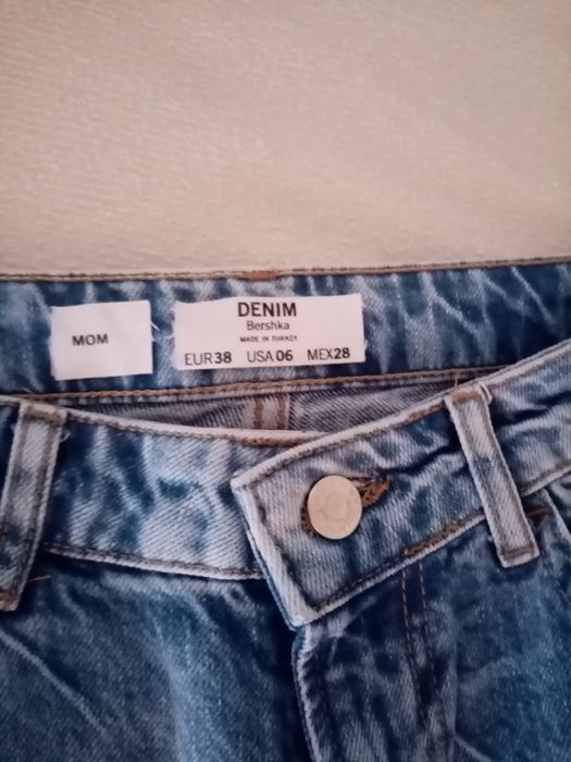 Calça de ganga Mom 38