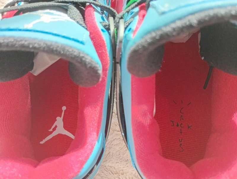 Buty damskie Trampki  Jordan_4_Retro_Travis_Scott_Cactus_Jack R.45