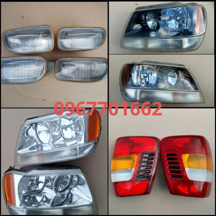 Фари Стопи Туманки Зеркала Jeep Grand Cherokee WJ 2.7 WJ 3.1 1999/2005 Розборка !!!